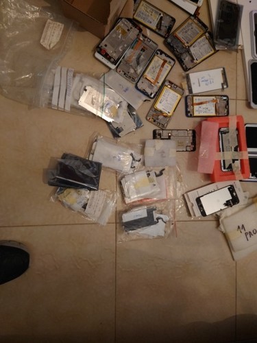 Lotto display con vetro rotto - con,