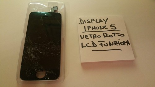 Display iphone con vetro - display,