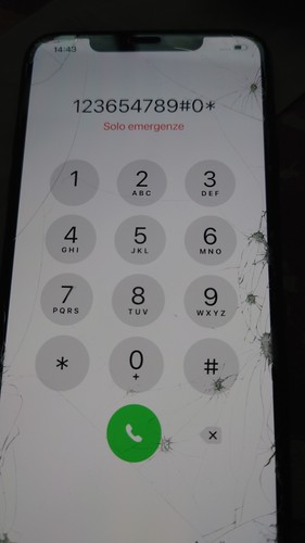 Schermo lcd con vetro - con, touch
